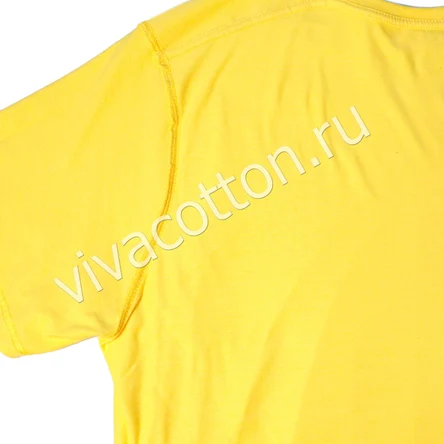 Футболка для рисунка жёлтая