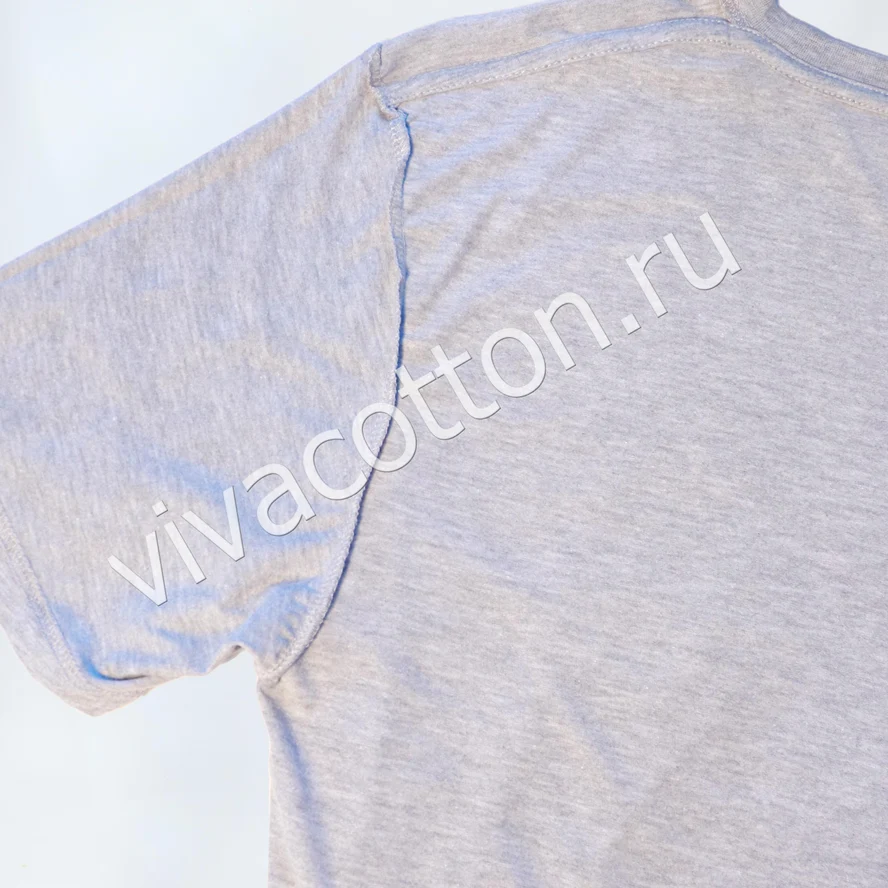 Футболка для спецформы серый меланж