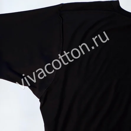 Футболка оверсайз чёрная