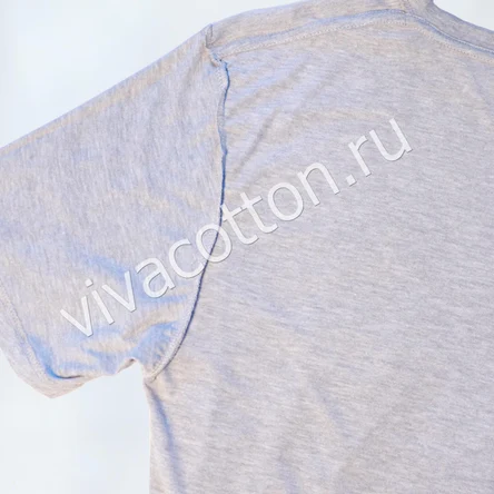 Футболка для спецформы серый меланж